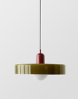 Coloured Glass Pendant Lamp - BauLume