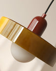 Coloured Glass Pendant Lamp - BauLume
