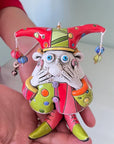 Colourful Jester Bell Ornaments
