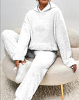 Comfortable 2-Piece Set with Hood - Joriah
