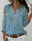 Comfortable Blouse with Long Sleeves - Zera