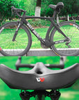 Comfortable Extra Wide Bicycle Saddle Against Saddle Pain