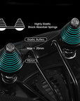 Comfortable Extra Wide Bicycle Saddle Against Saddle Pain
