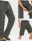 Comfortable Outdoor Zip-Off Trousers for Men - Cane