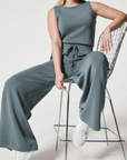 Comfortable Sleeveless Jumpsuit - Mitch