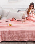 Cooling Summer Blanket with Instant Ice Technology