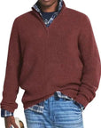 Cornelius – Casual Style and Comfort Zip-Up Sweater