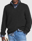 Cornelius – Casual Style and Comfort Zip-Up Sweater