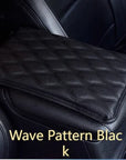 Cotton Leather Car Armrest Box Pad (Universal Style)