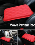 Cotton Leather Car Armrest Box Pad (Universal Style)