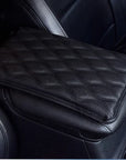Cotton Leather Car Armrest Box Pad (Universal Style)