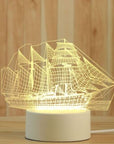 Creative 3D Night Lamp️