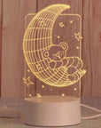 Creative 3D Night Lamp️