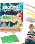 Crocodile Colour Game - Crocodile Colour Party - Colouring Game