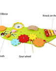 Crocodile Shape Wall - Playful Learning Cognitive Development