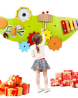 Crocodile Shape Wall - Playful Learning Cognitive Development