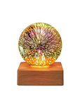 Crystal Ball Lamp with 3D Firework Effect - StarburstGlow