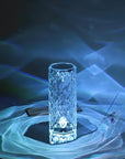 Crystal Table Lamp with Touch Control - Aurora