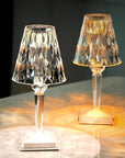 Crystal Table Lamp with Touch Control - LumeCrystal