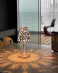 Crystal Table Lamp with Touch Control - LumeCrystal