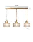 Crystal Vintage Pendant Light - Harrison