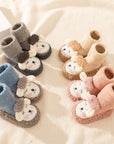 CuddleSteps – Baby Cartoon Plush Toddler Cotton Shoes