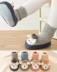 CuddleSteps – Baby Cartoon Plush Toddler Cotton Shoes