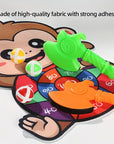 Cute Monkey Dartboard Set | Creative Cartoon Animal Target Game | Educational Parent-Child Interactive Toy with Sticky Balls & Shafts