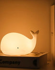 Cute Whale Night Light with Colour Changing - GlowWhale