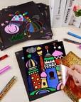 DIY Colourful Foil Tracing Art Kit