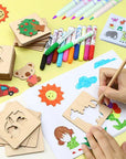 DIY Drawing Templates - Fun Art Supplies for Children
