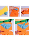 DIY Toy from Modelling Clay - Dinosaurs