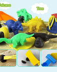 DIY Toy from Modelling Clay - Dinosaurs