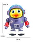 Dancing Space Duck - Dance with a cute duck - Dancing toy duck