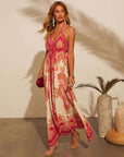 Delfina - Summer V-Neck Bohemian Long Dress