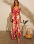 Delfina - Summer V-Neck Bohemian Long Dress