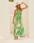 Delfina - Summer V-Neck Bohemian Long Dress