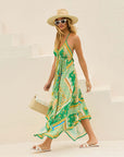 Delfina - Summer V-Neck Bohemian Long Dress