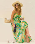 Delfina - Summer V-Neck Bohemian Long Dress