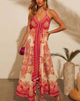 Delfina - Summer V-Neck Bohemian Long Dress