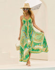 Delfina - Summer V-Neck Bohemian Long Dress