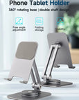 Deluxe Foldable 360° Rotatable Pad/Phone Holder