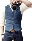 Denim Gilet for Men - Marko