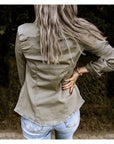 Denim Summer Jacket for Women - Sophia