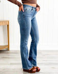 Denim Trousers with Straight Cut for Women - Dari