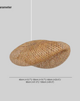 Design LED Pendant Lamp Bamboo Balls - EcoSphere