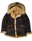 Detlef – Chaqueta de invierno estilo shearling
