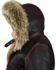 Detlef – Chaqueta de invierno estilo shearling