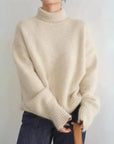 Diana – Comfortable Soft Knit Roll Neck Jumper