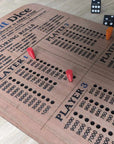 DiceKing - Wooden Crap Out Scoreboard for Tactical Fun